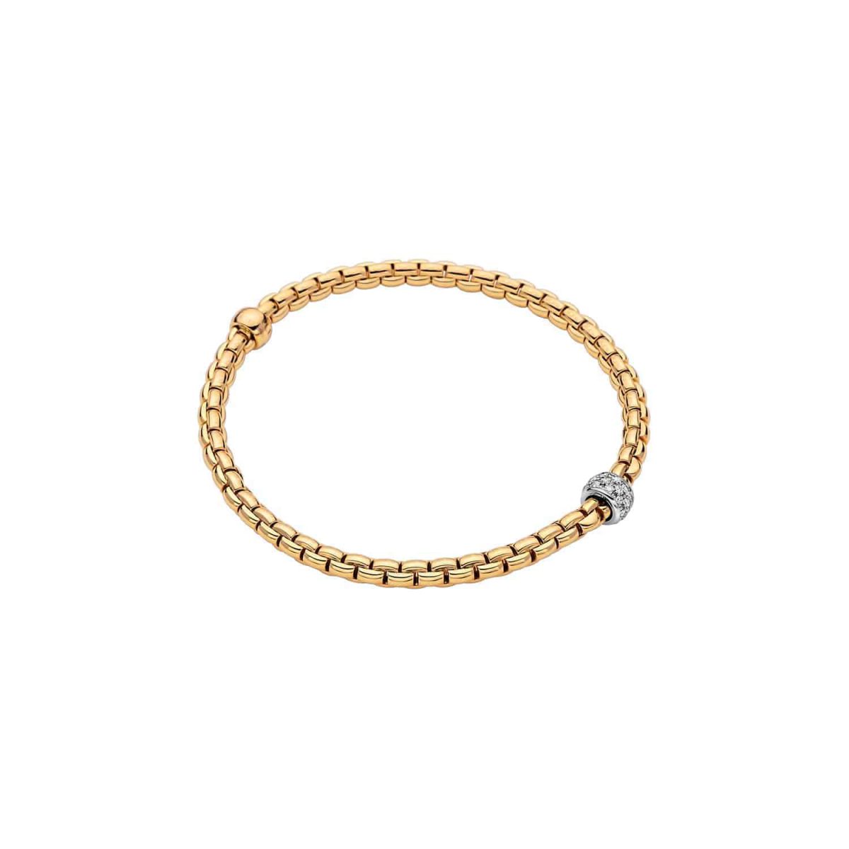 Fope eka tiny bracelet 18K Yellow Gold