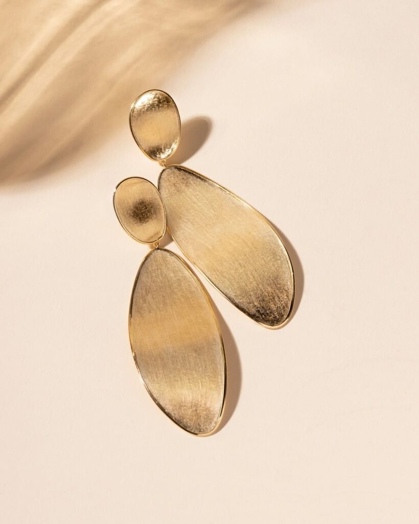 Marco Bicego Fine jewelry - Lunaria 18k Double Drop Earrings