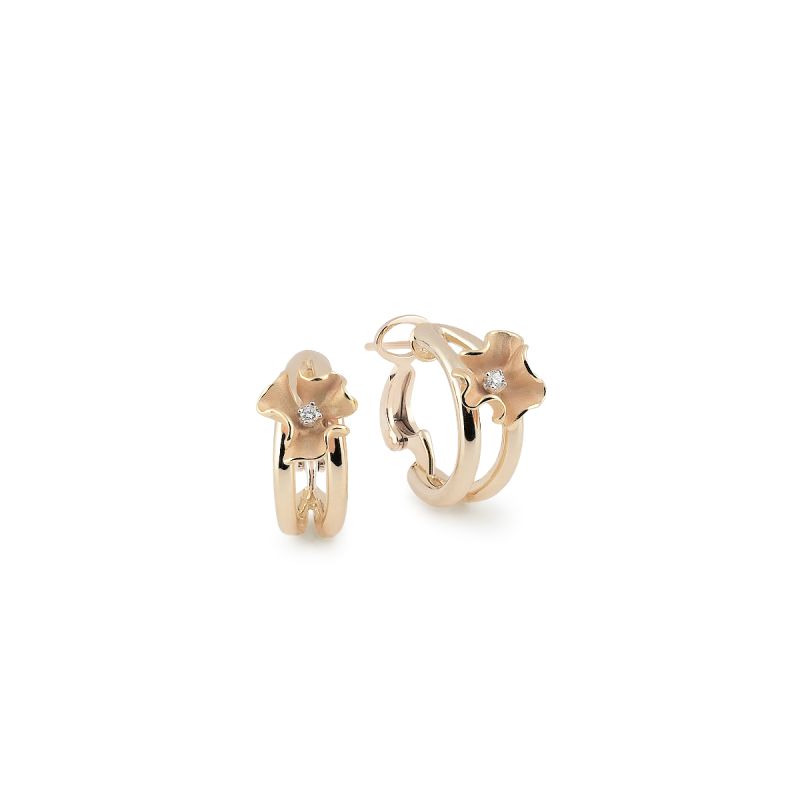 18k gold earrings annamaria cammilli