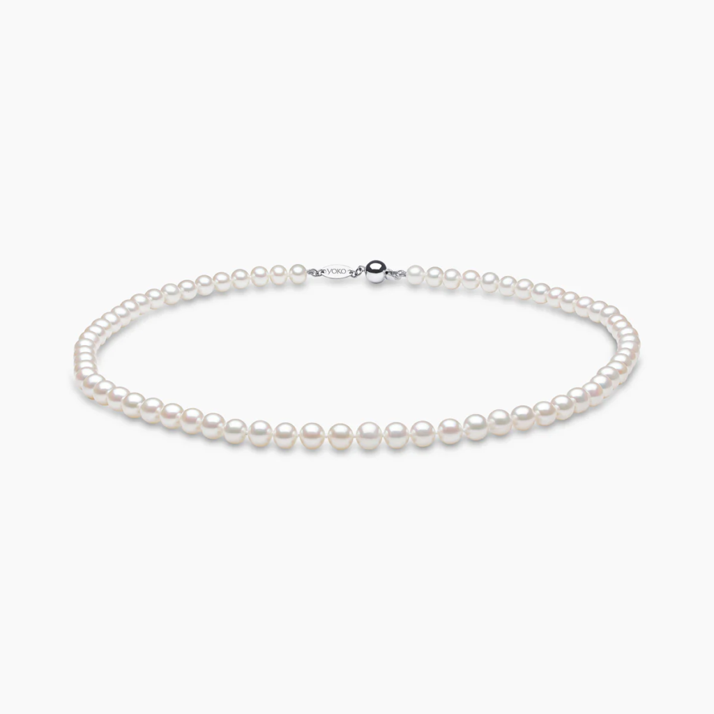 classic pearl necklace yoko london