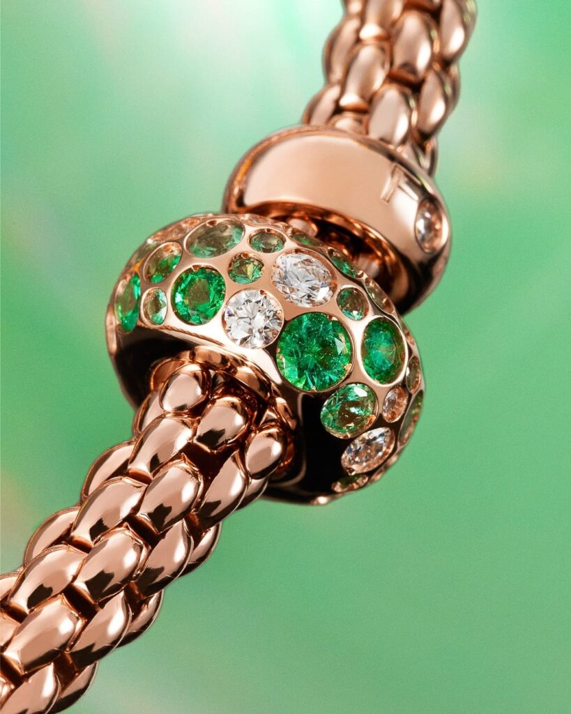 fope fine jewelry emerald bracelet