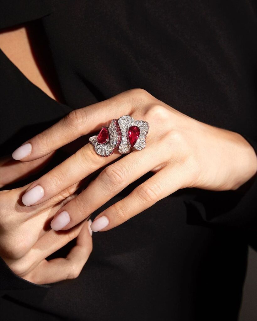 ruby gemstone ring from palmiero