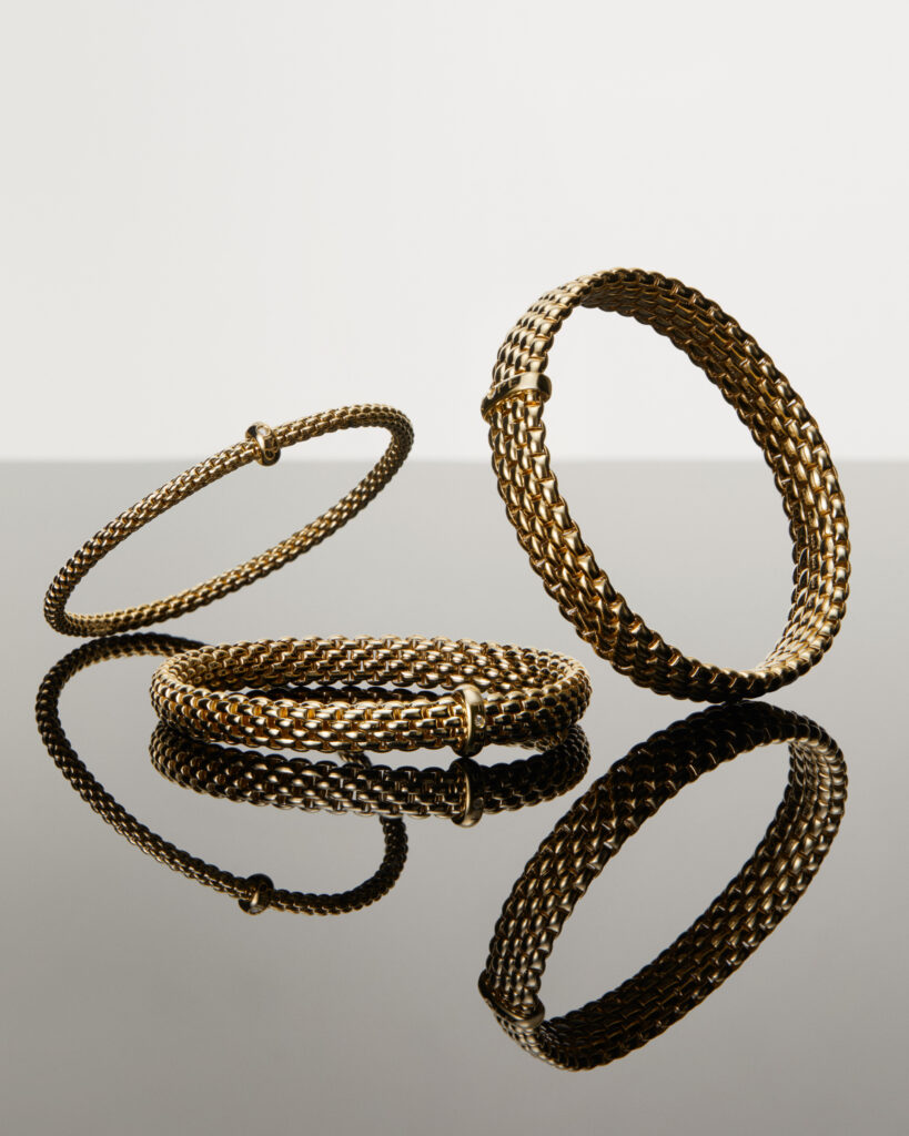 fine gold jewelry bracelet from fope