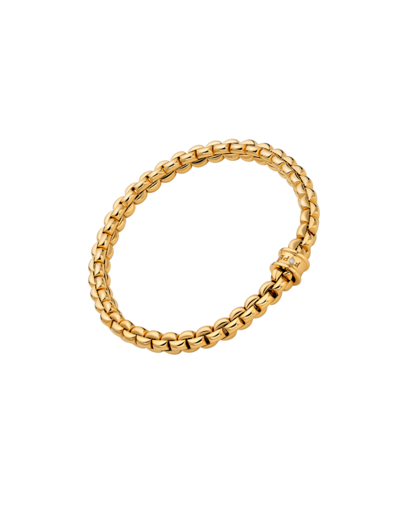 fope flex'it 18k gold bracelet