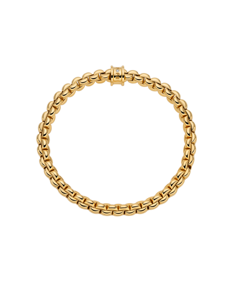 fope flex'it gold bracelet