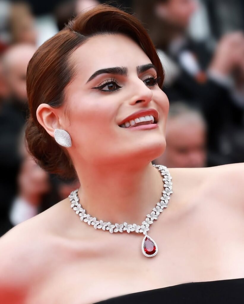 nava mau wearing pasquale bruni jewelry at cannes 2025