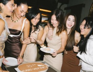 paula taylor and guests celebrating 25 years of marco bicego jewelry at cento