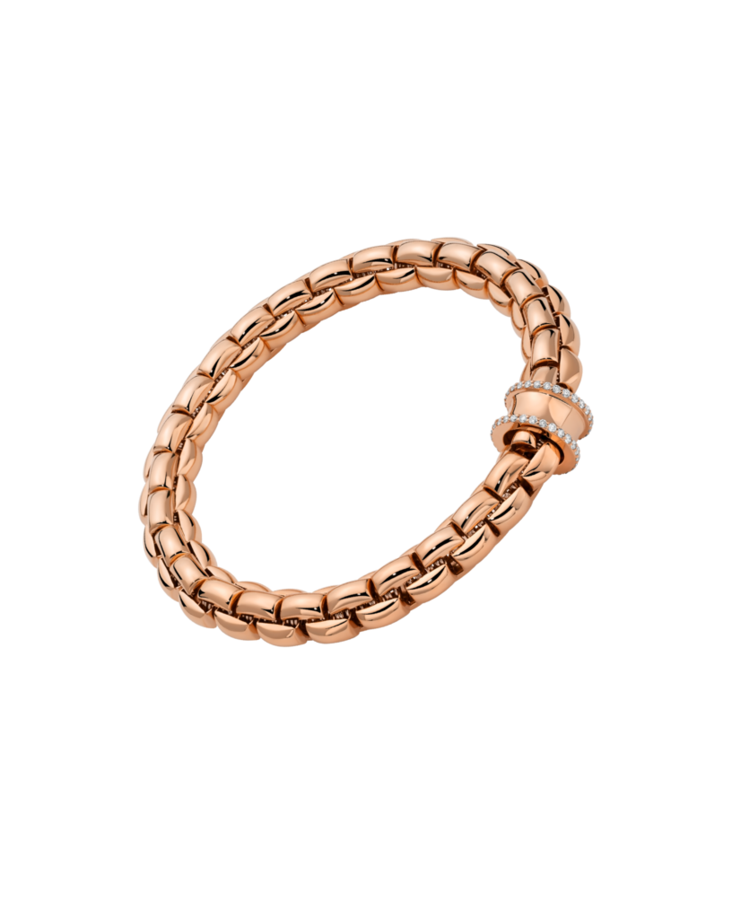 flexible what is rose gold bracelet from fope