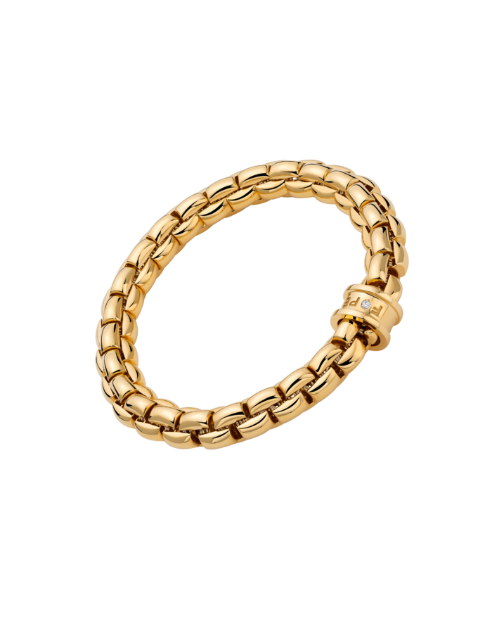 eka yellow gold bracelet from fope