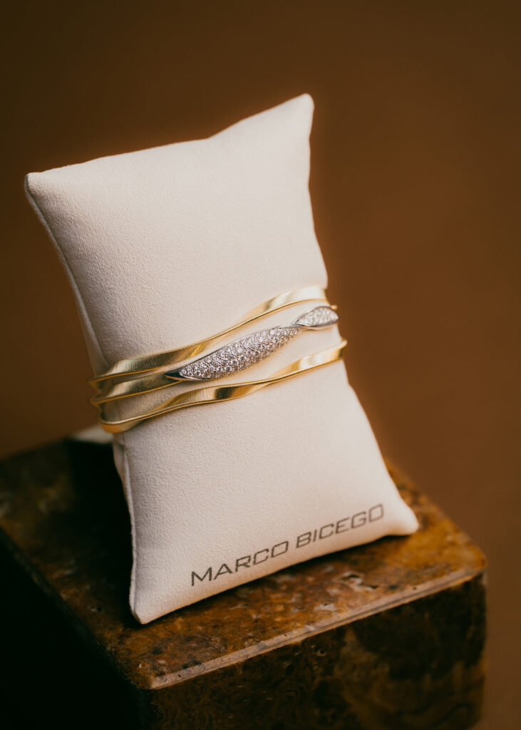 gently twisted gold coil featured in marco bicego jewelry