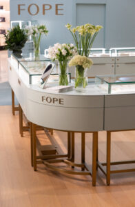 FOPE jewelry pop-up at central embassy in bangkok